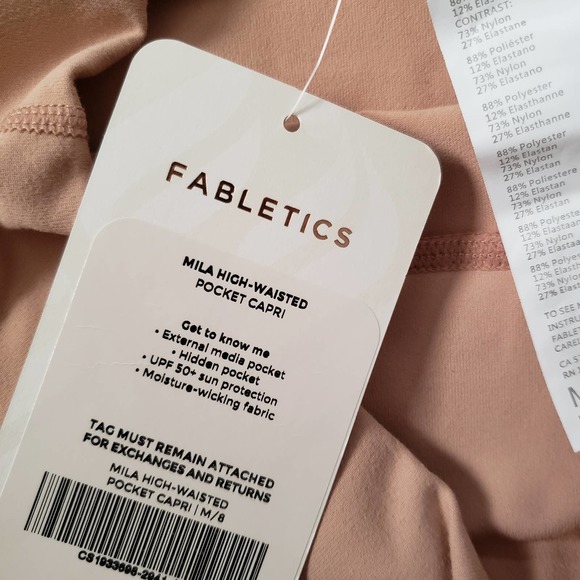 FABLETICS powerhold Mila high-waisted capri leggings M - Picture 5 of 6
